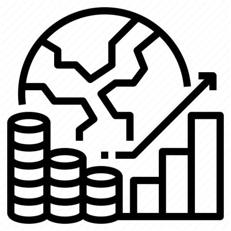 Chart Coin Economic Economy Global Icon Download On Iconfinder