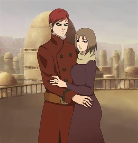 Gaamatsu Gaaras Wife Anime Naruto Cute Gaara