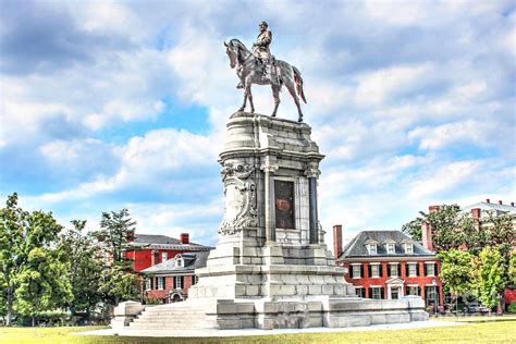 Richmond Va Virginia Robert E Lee Monument Photograph By Dave Lynch