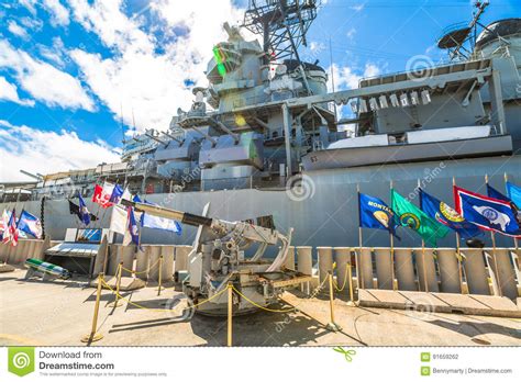 Pearl Harbor Machine Gun Editorial Photography Image Of Ship 91659262