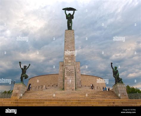 Liberation Monument On Gellert Hill Budapest Hungary Stock Photo Alamy