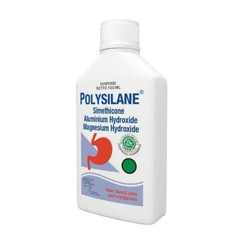 Jual Polysilane Suspensi Ml Obat Maag Obat Kembung Asam Lambung Nyeri Ulu Hati