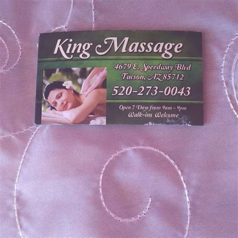King Massage Massage Therapist In Tucson