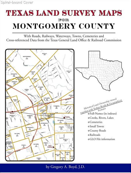 Texas Land Survey Maps For Montgomery County Arphax Publishing Co