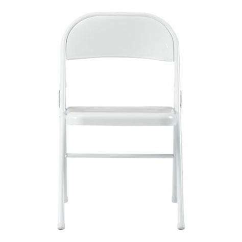In my research for the best chairs that i can use in different applications, i came across the metal chairs. Metal White Folding Chair