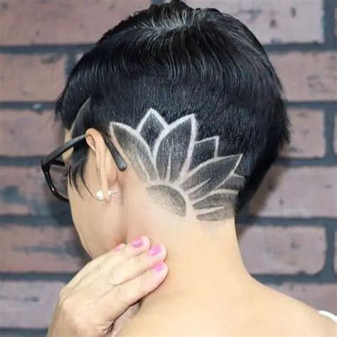 Shaved Designs In Womens Hair