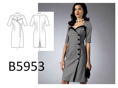 Particle board and plywood cabinetry has great style and is relatively lightweight. Dior's New Look: Retro Style Sewing Patterns - caftan pattern