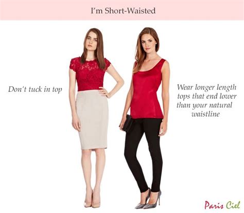 Tips And Tricks To Dressing Short Waisted Body Type ← Paris Ciel En