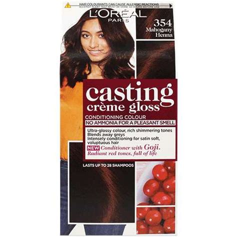 L Oreal Casting Creme Gloss 354 Mahogany Henna Uk Buy Online