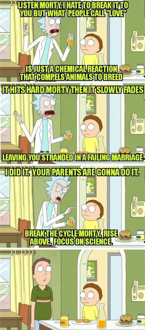 Rise Abovefocus On Science Rick And Morty Quotes Rick And Morty
