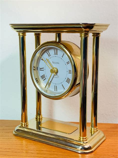 Vintage Bulova Mantel Clocks All In One Photos
