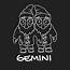 Gemini Male Zodiac Sign For Horoscope In Vector Eps8 Stock Illustration 