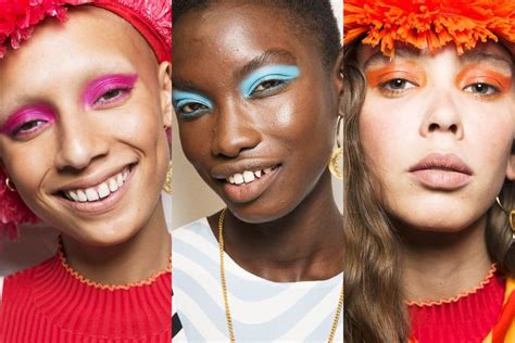 Every Makeup Look You Need To See From The Spring Shows Spring Makeup Trends Makeup