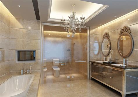 Starting fresh with a herringbone ceiling: 17 Extravagant Bathroom Ceiling Designs That You'll Fall ...