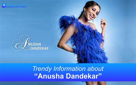 Anusha Dandekar Age Height Biography Wiki And Everything About