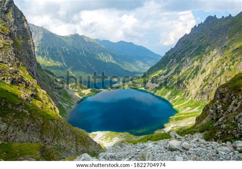 Black Pond Under Rysy Mountain Tatra Foto Stock 1822704974 Shutterstock