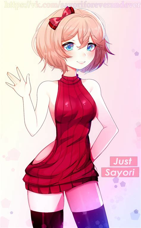 Sayori In Virgin Killer Sweater Rddlc
