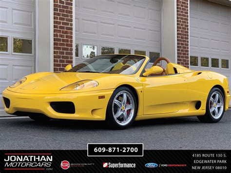 We're here to help with any automotive needs. 2002 Ferrari 360 Spider Stock # 128750 for sale near Edgewater Park, NJ | NJ Ferrari Dealer
