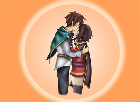 Kazuma And Megumin Kiss 💖konosuba Movie Kazuma And Megumin Share Same Bed