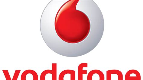 7680x4320 Resolution Vodafone Telecommunications Company Logo 8k