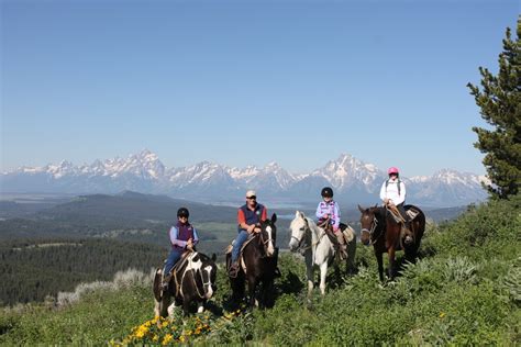 Horseback Riding In The Grand Tetons Teton Horseback Adv