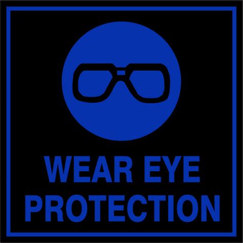 wear eye protection safety sign m10 safety sign online