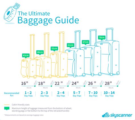 Luggage Bag Size Chart Msu Program Evaluation