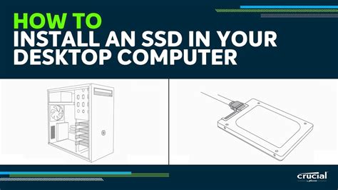 Simplified beginner's guide to installing an m.2 ssd (solid state drive) in your desktop computer. How to Install an SSD in a Desktop - YouTube