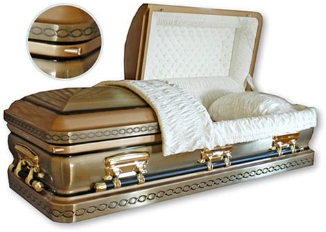 Funeral Caskets Gold