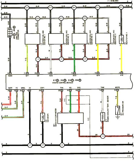Read freeze frame data using the intelligent tester. 2001 Toyota Prius need Ignition coil wiring diagram first cylinder (1) off harness
