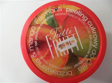 Farmona Tutti Frutti Peeling Cukrowy Do Ciała Bellitkaa Blog
