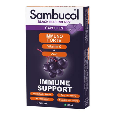 immuno forte capsules 30s sambucol