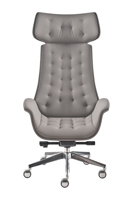 Stellar White Contemporary Conference Chairs Ambience Doré