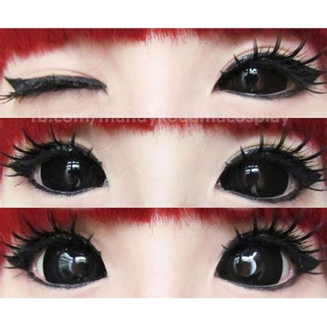 Black Sclera Contacts Full Black Eye Contacts With Prescription Uniqso