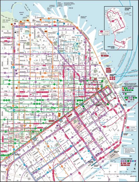 Printable Map Of San Francisco To Help You Find Your Way Once You Get
