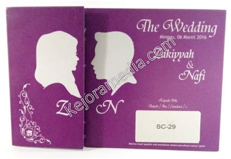 Pilihan warna hijau ini sangat bervariasi mulai dari hijau apel mint hijau lilac hingga emerald. Undangan Pernikahan Warna Ungu Simple dan Elegan ...