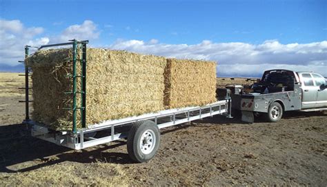 Precision Square Bale Hydraulic Feeders Hay And Forage Magazine