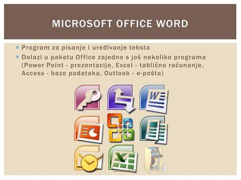Ppt Obrada Teksta Microsoft Office Word Powerpoint Presentation