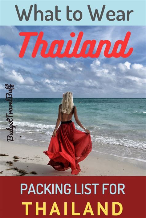 What To Wear In Thailand The Ultimate Thailand Packing List Artofit