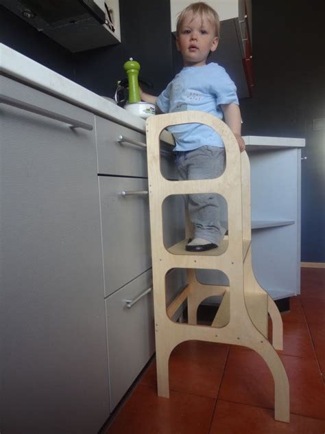 This stool is great for toddler's, older kids, and adults alike (it can support up to $159 pounds!). Helper tower "Step up", toddler kitchen step stool ...