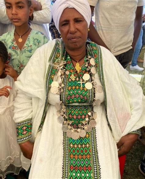 Gojjam Amhara Ethiopian Women Ethiopian Traditional Dress Amhara