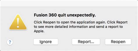 Fusion 360 Quit Unexpectedly While Launching Fusion