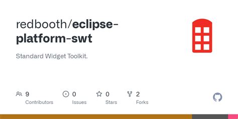 Github Redbootheclipse Platform Swt Standard Widget Toolkit