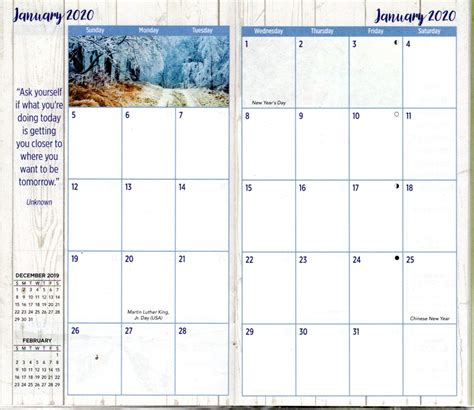 Pocket Planner Calendar Ni1931 Pathways 2019 2020 2 Year Pocket