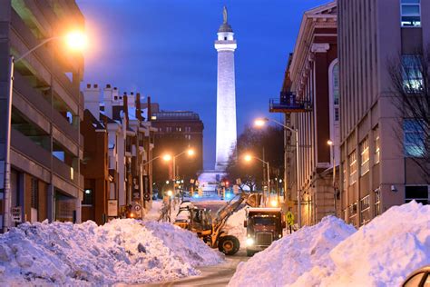 25 Of Our Favorite Snow Photos From The Baltimore Area Blizzard