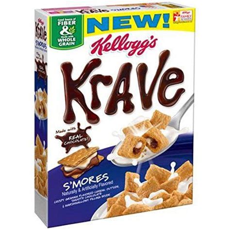 Kellogg S Krave S Mores Cereal 11oz Box Pack Of 4 Everything Breakfast