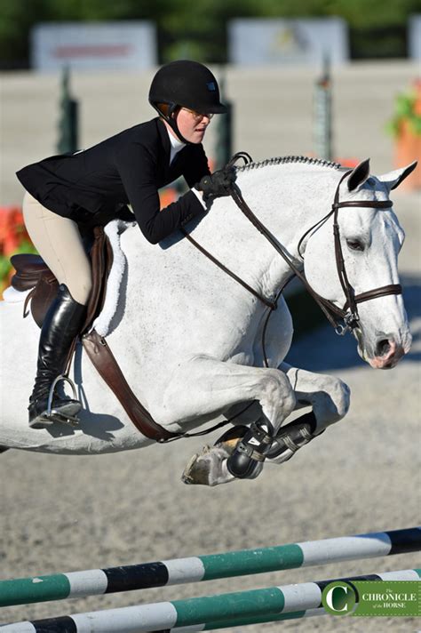 Reed Passes The Test In Hits Equitation Championship The Chronicle Of