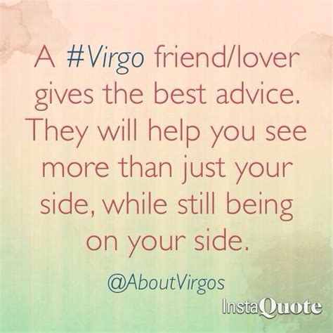 Virgo We Give An Open Insight Because We Care Enough To And Because