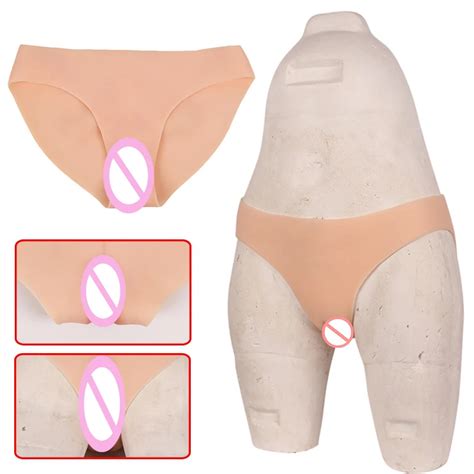 Koomiho Shemale Underwear Vigina Panties Men Hiding Gaff Silicone Thong