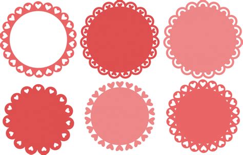 Heart Border Svg Free 334 File Include Svg Png Eps Dxf